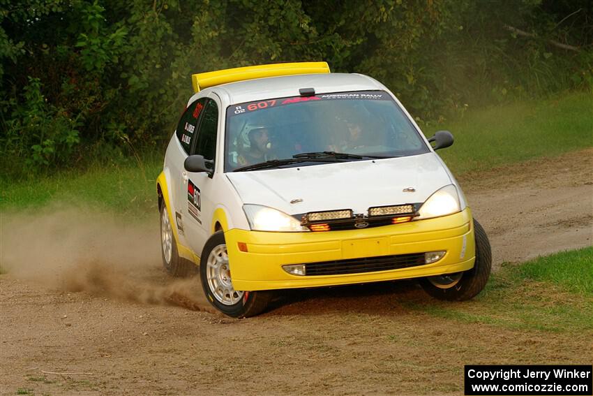 Drake Willis / Jacob Kohler Ford Focus ZX3 on SS1, Soo Pass.