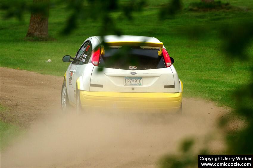 Drake Willis / Jacob Kohler Ford Focus ZX3 on SS1, Soo Pass.