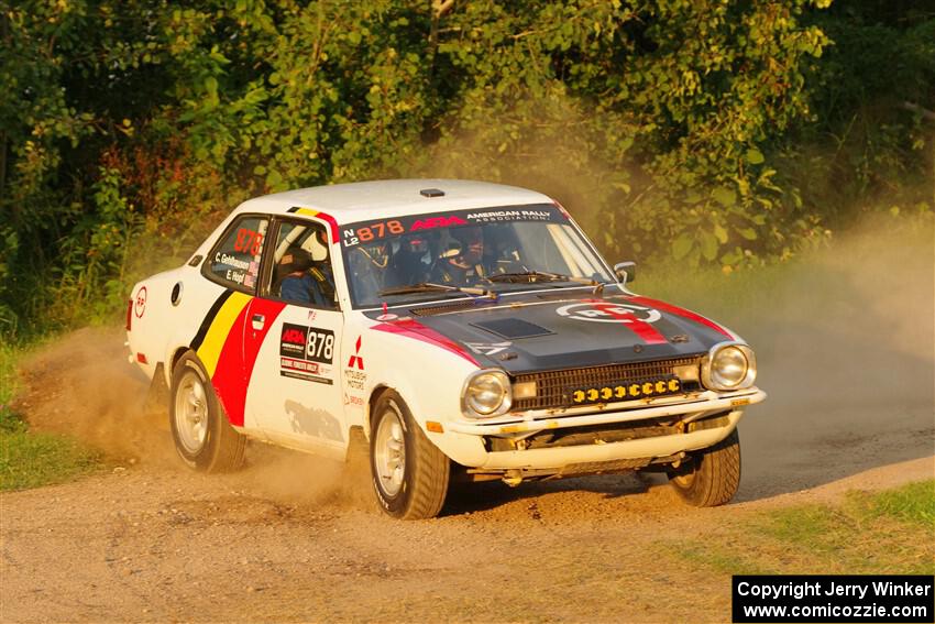 Erich Hopf / Calvin Gehlhausen Dodge Colt on SS1, Soo Pass.