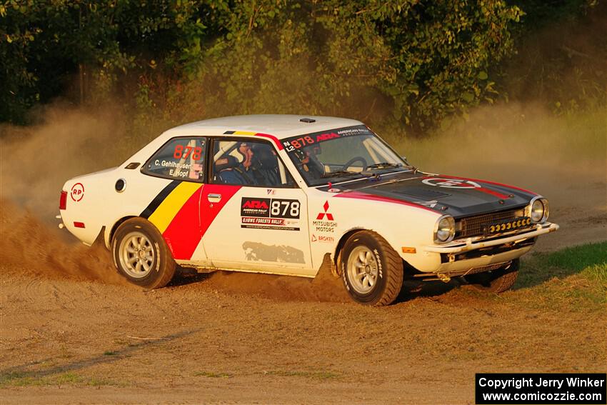 Erich Hopf / Calvin Gehlhausen Dodge Colt on SS1, Soo Pass.