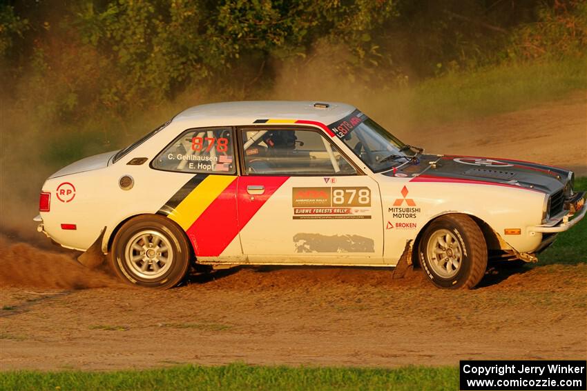 Erich Hopf / Calvin Gehlhausen Dodge Colt on SS1, Soo Pass.