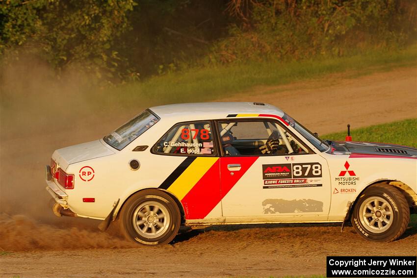 Erich Hopf / Calvin Gehlhausen Dodge Colt on SS1, Soo Pass.