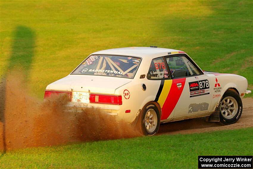 Erich Hopf / Calvin Gehlhausen Dodge Colt on SS1, Soo Pass.