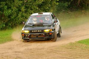 Jack Nelson / Isaac Zink Subaru Impreza on SS1, Soo Pass.