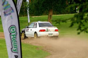 Jack Nelson / Isaac Zink Subaru Impreza on SS1, Soo Pass.