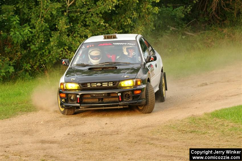 Jack Nelson / Isaac Zink Subaru Impreza on SS1, Soo Pass.