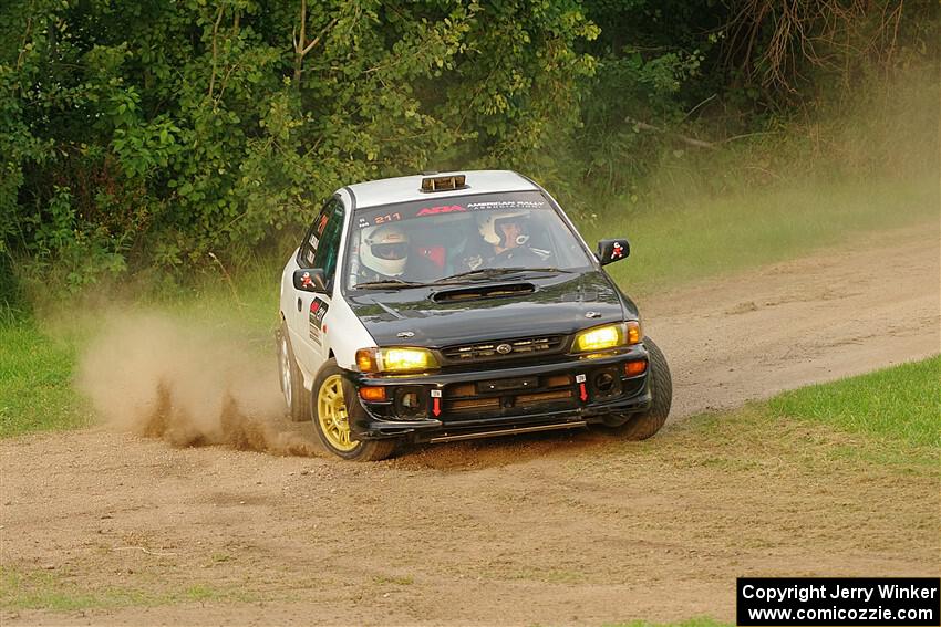 Jack Nelson / Isaac Zink Subaru Impreza on SS1, Soo Pass.