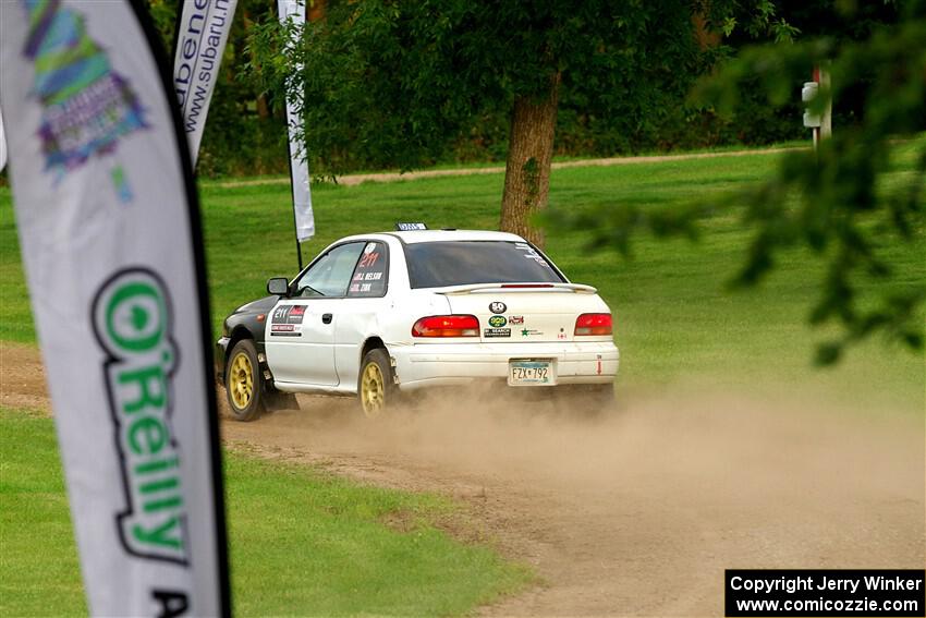 Jack Nelson / Isaac Zink Subaru Impreza on SS1, Soo Pass.