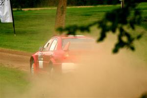 Tyler Witte / Cindi Carlson Mitsubishi Lancer Evo IV on SS1, Soo Pass.