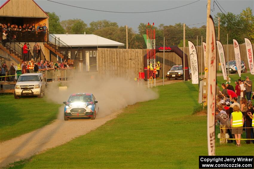 Henry Tabor / Ethan Curtis Ford Fiesta ST on SS1, Soo Pass.