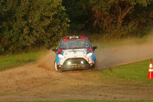 Mark Tabor / Kathryn Hansen Ford Fiesta ST on SS1, Soo Pass.