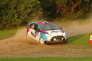 Mark Tabor / Kathryn Hansen Ford Fiesta ST on SS1, Soo Pass.