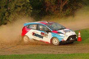 Mark Tabor / Kathryn Hansen Ford Fiesta ST on SS1, Soo Pass.