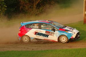 Mark Tabor / Kathryn Hansen Ford Fiesta ST on SS1, Soo Pass.