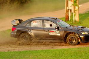 Calvin Bergen / Daryl Bergen Subaru WRX STi on SS1, Soo Pass.