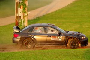 Calvin Bergen / Daryl Bergen Subaru WRX STi on SS1, Soo Pass.