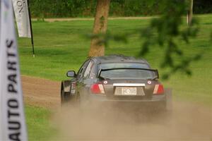 Calvin Bergen / Daryl Bergen Subaru WRX STi on SS1, Soo Pass.