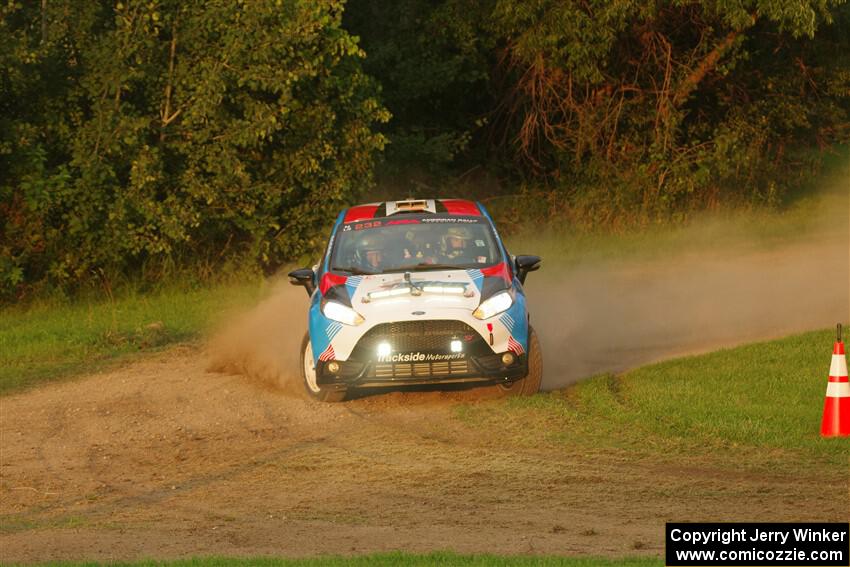 Mark Tabor / Kathryn Hansen Ford Fiesta ST on SS1, Soo Pass.