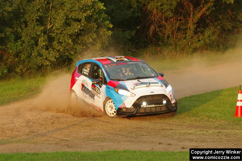 Mark Tabor / Kathryn Hansen Ford Fiesta ST on SS1, Soo Pass.