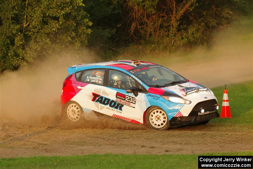 Mark Tabor / Kathryn Hansen Ford Fiesta ST on SS1, Soo Pass.