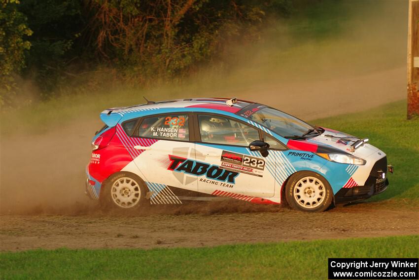 Mark Tabor / Kathryn Hansen Ford Fiesta ST on SS1, Soo Pass.