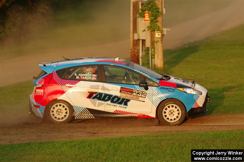 Mark Tabor / Kathryn Hansen Ford Fiesta ST on SS1, Soo Pass.