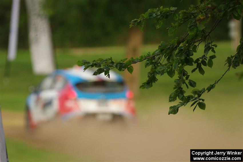 Mark Tabor / Kathryn Hansen Ford Fiesta ST on SS1, Soo Pass.