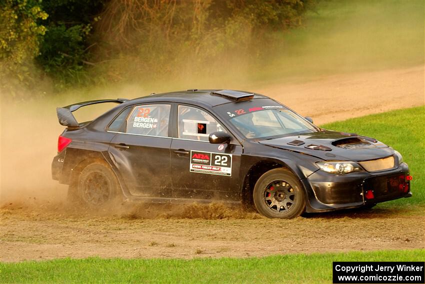 Calvin Bergen / Daryl Bergen Subaru WRX STi on SS1, Soo Pass.