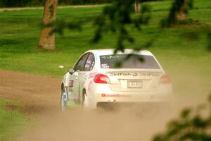 Jamey Randall / Andrew Rausch Subaru WRX on SS1, Soo Pass.