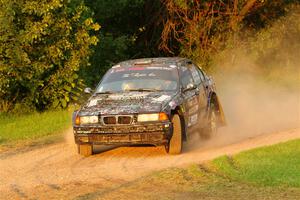 Keenan Phillips / Salina Melotti BMW 328i on SS1, Soo Pass.