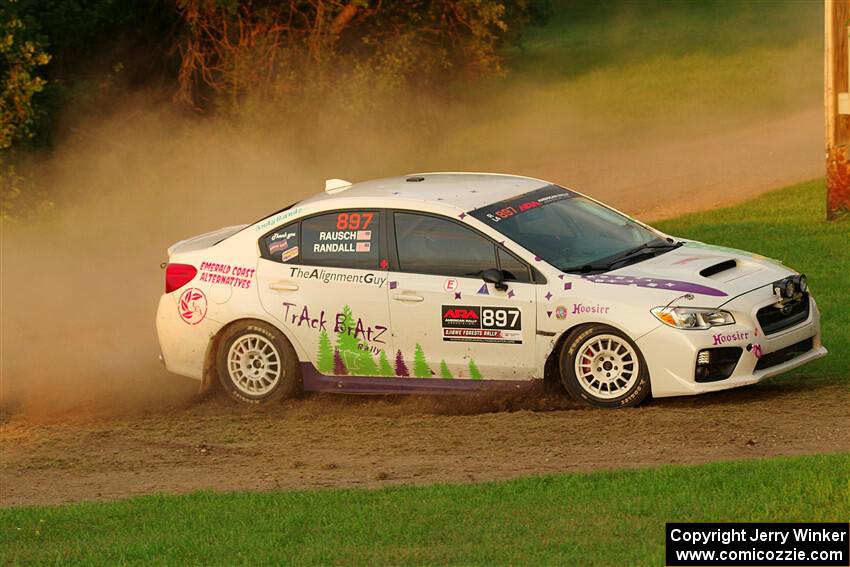 Jamey Randall / Andrew Rausch Subaru WRX on SS1, Soo Pass.