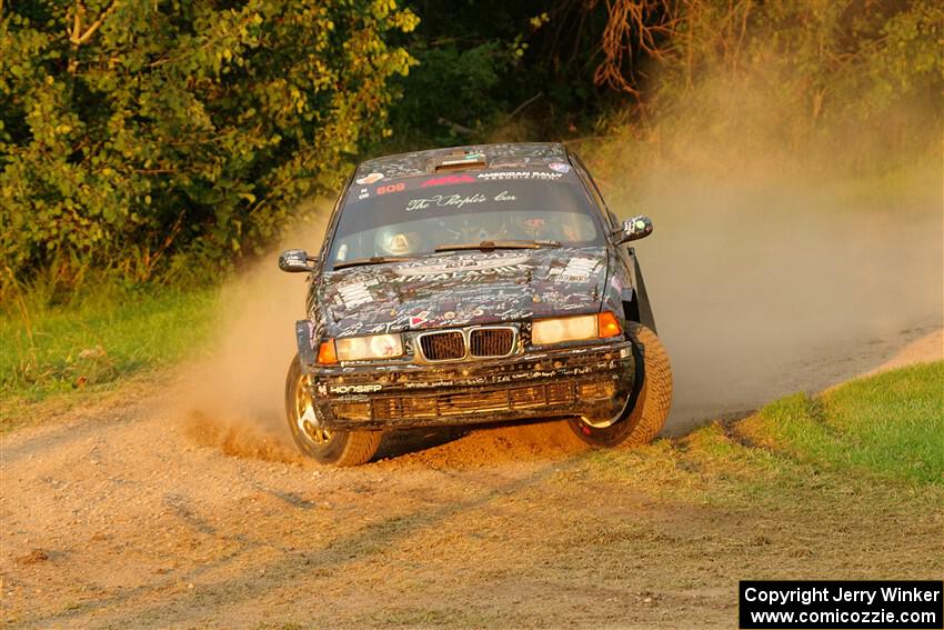 Keenan Phillips / Salina Melotti BMW 328i on SS1, Soo Pass.