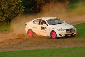 Richo Healey / Michelle Miller Lexus IS250 on SS1, Soo Pass.