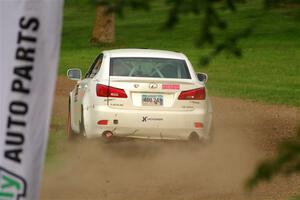 Richo Healey / Michelle Miller Lexus IS250 on SS1, Soo Pass.