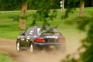 Andy Didorosi / Jamie Willetts Subaru Impreza on SS1, Soo Pass.