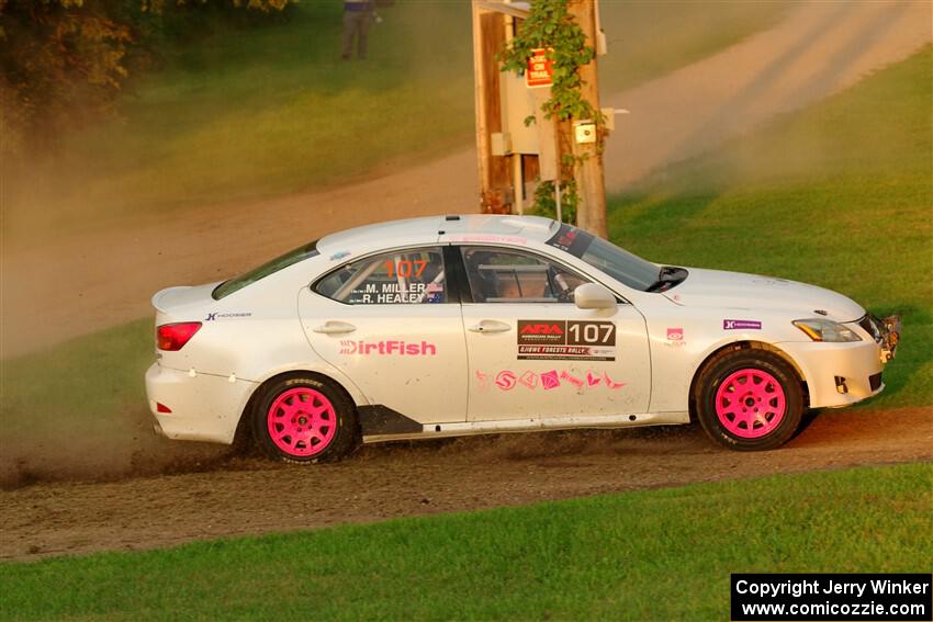 Richo Healey / Michelle Miller Lexus IS250 on SS1, Soo Pass.