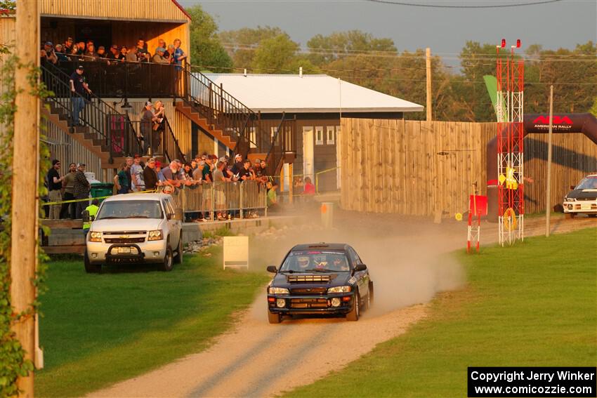 Andy Didorosi / Jamie Willetts Subaru Impreza on SS1, Soo Pass.