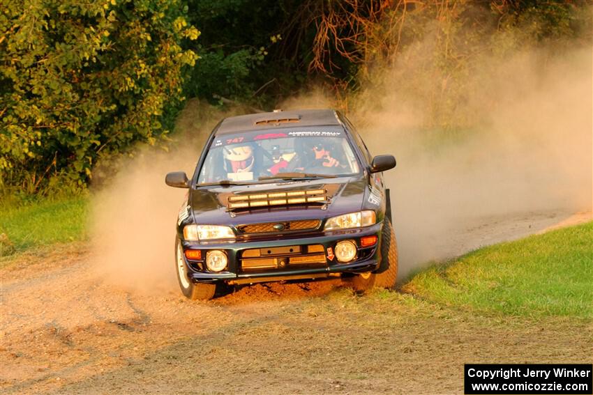 Andy Didorosi / Jamie Willetts Subaru Impreza on SS1, Soo Pass.