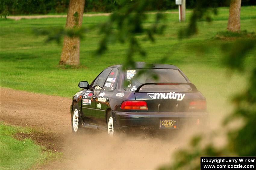 Andy Didorosi / Jamie Willetts Subaru Impreza on SS1, Soo Pass.