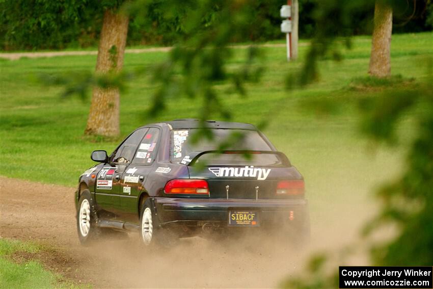 Andy Didorosi / Jamie Willetts Subaru Impreza on SS1, Soo Pass.