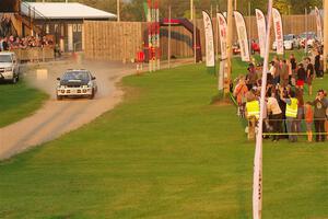 Aidan Hicks / John Hicks Subaru Impreza Wagon on SS1, Soo Pass.