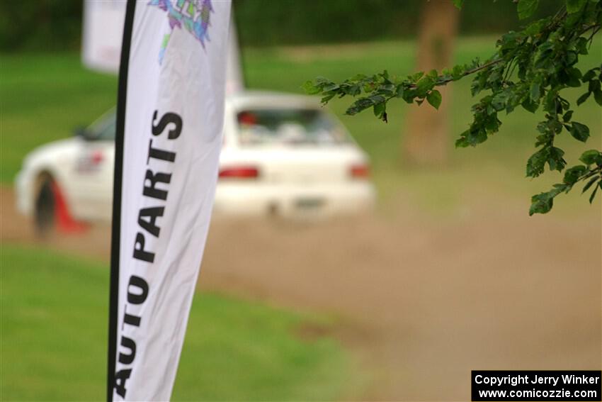 Aidan Hicks / John Hicks Subaru Impreza Wagon on SS1, Soo Pass.