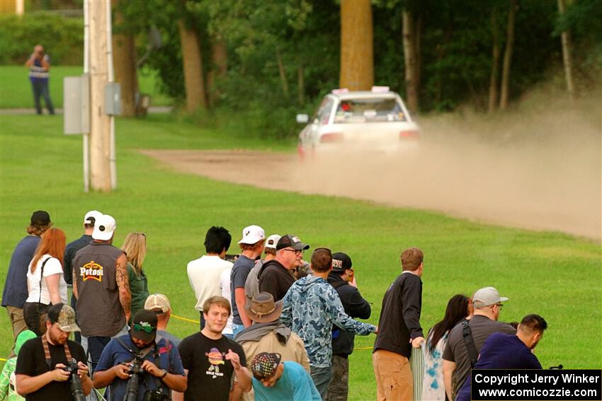 Aidan Hicks / John Hicks Subaru Impreza Wagon on SS1, Soo Pass.