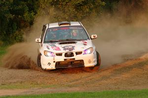 Scott Crouch / Ryan Scott Subaru WRX on SS1, Soo Pass.