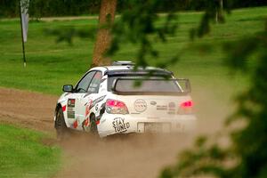 Scott Crouch / Ryan Scott Subaru WRX on SS1, Soo Pass.