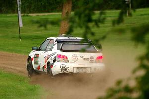 Scott Crouch / Ryan Scott Subaru WRX on SS1, Soo Pass.