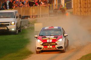 Roberto Yglesias / Sara Nonack Ford Fiesta ST on SS1, Soo Pass.