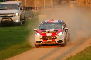 Roberto Yglesias / Sara Nonack Ford Fiesta ST on SS1, Soo Pass.