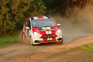 Roberto Yglesias / Sara Nonack Ford Fiesta ST on SS1, Soo Pass.