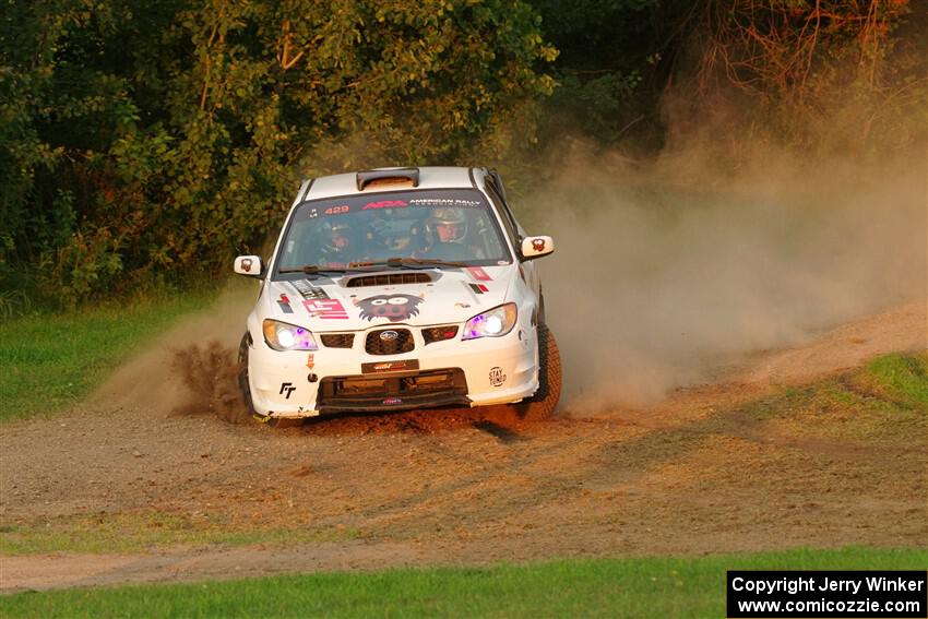 Scott Crouch / Ryan Scott Subaru WRX on SS1, Soo Pass.